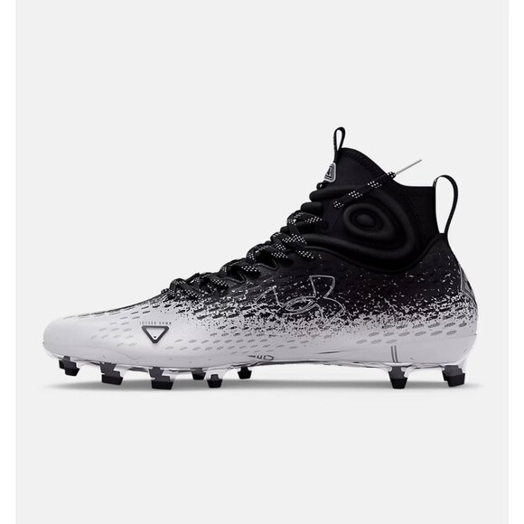Under Armour Men's Spotlight Lux MC 2.0 Football High Top Ankle Cleats Shoes 8 - Picture 2 of 5